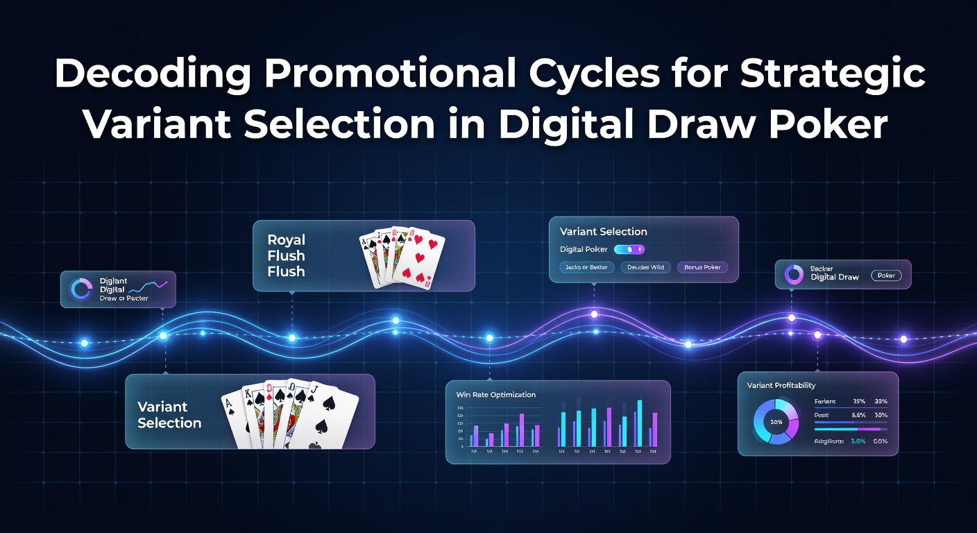 Analyse von Werbezyklen und Varianten in digitalen Draw Poker Terminals
