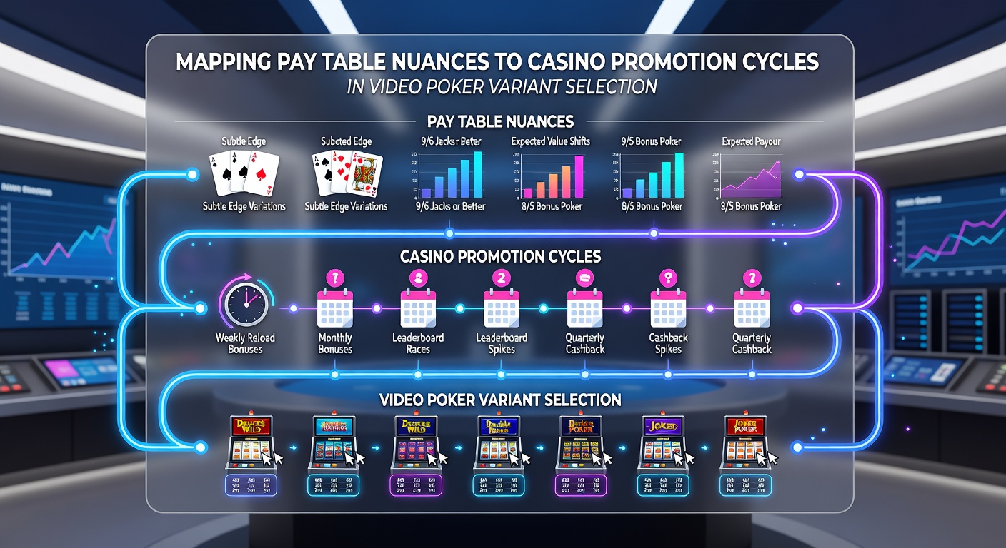 Analyse von Video-Poker-Varianten in Verbindung mit Casino-Promotions