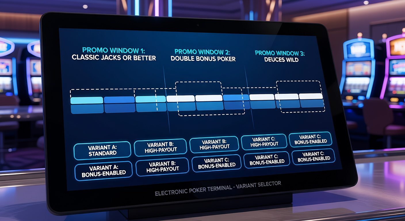 Synchronisation von Draw-Timelines mit Casino-Promotions in Video-Poker-Terminals