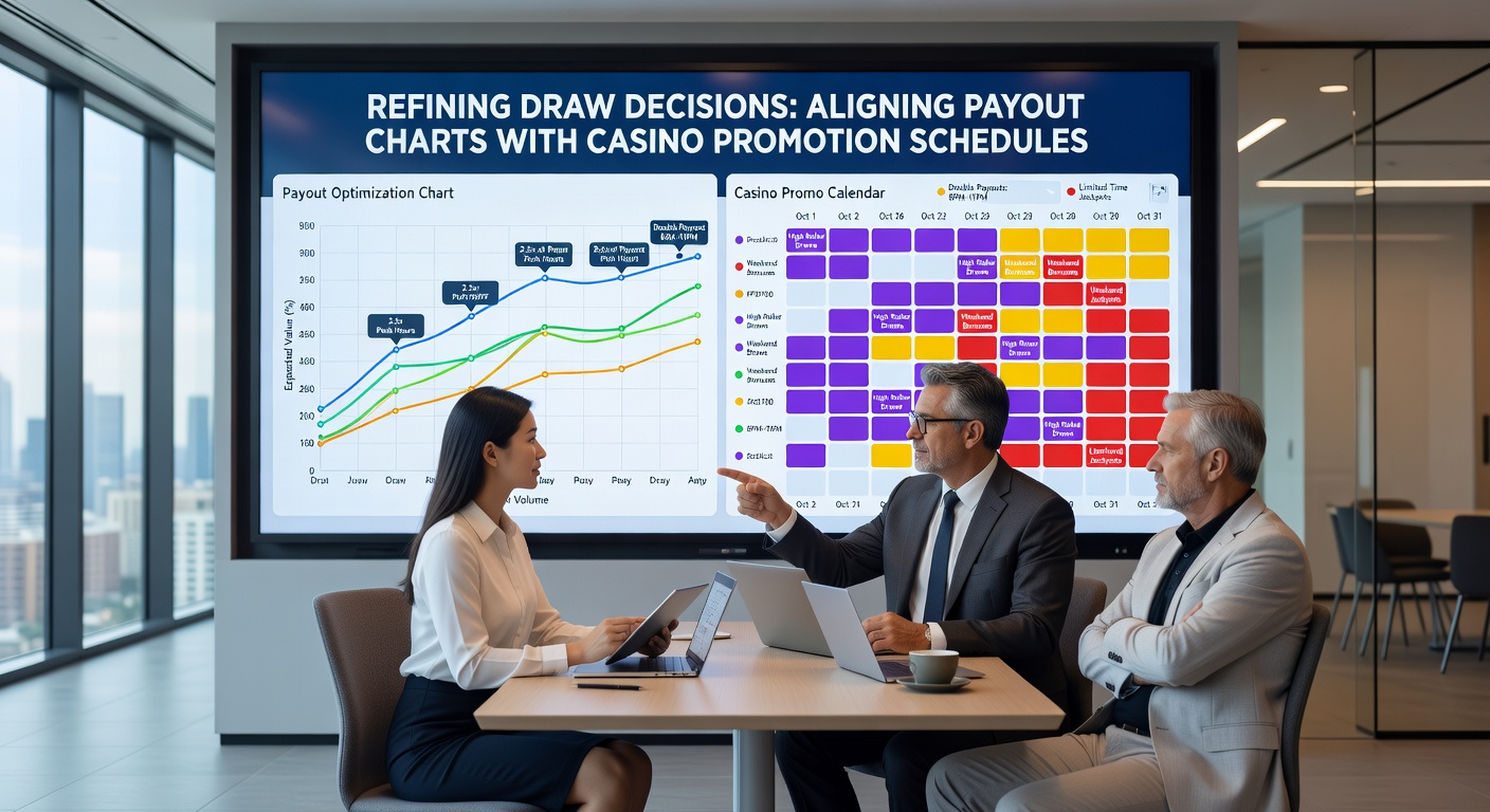 Detaillierte Grafik zu Draw-Strategien bei angepassten Auszahlungen während Casino-Promotions im Jahr 2026