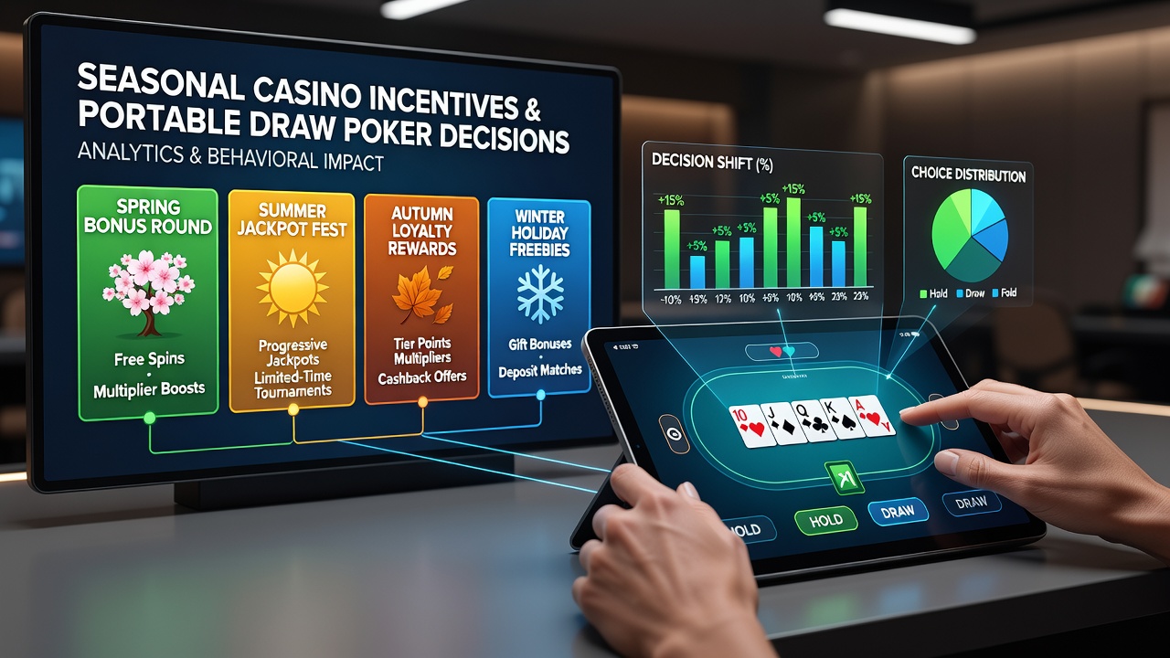 Mobile Draw-Poker-Entscheidungen und Casino-Promotions