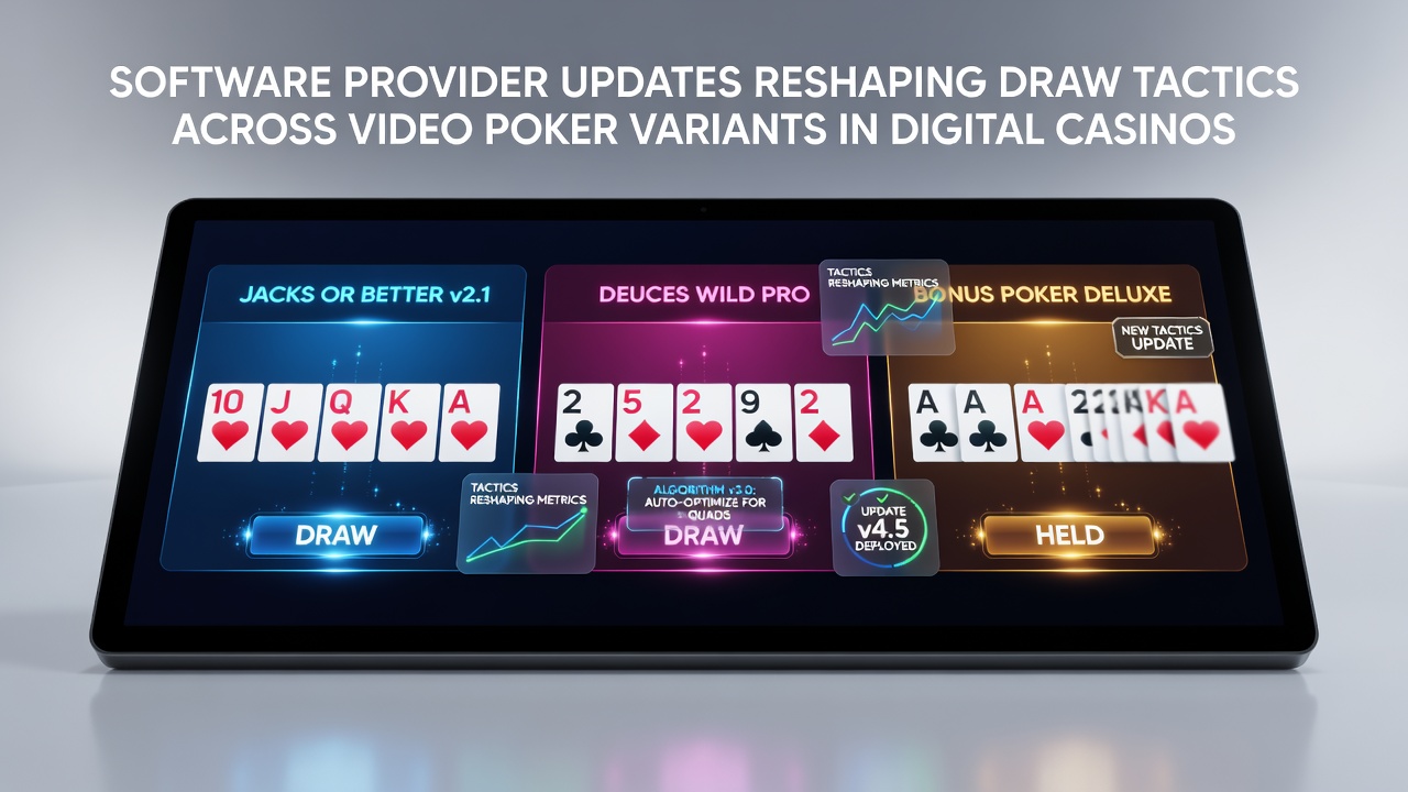 Auswirkungen von Updates auf Video-Poker-Draws