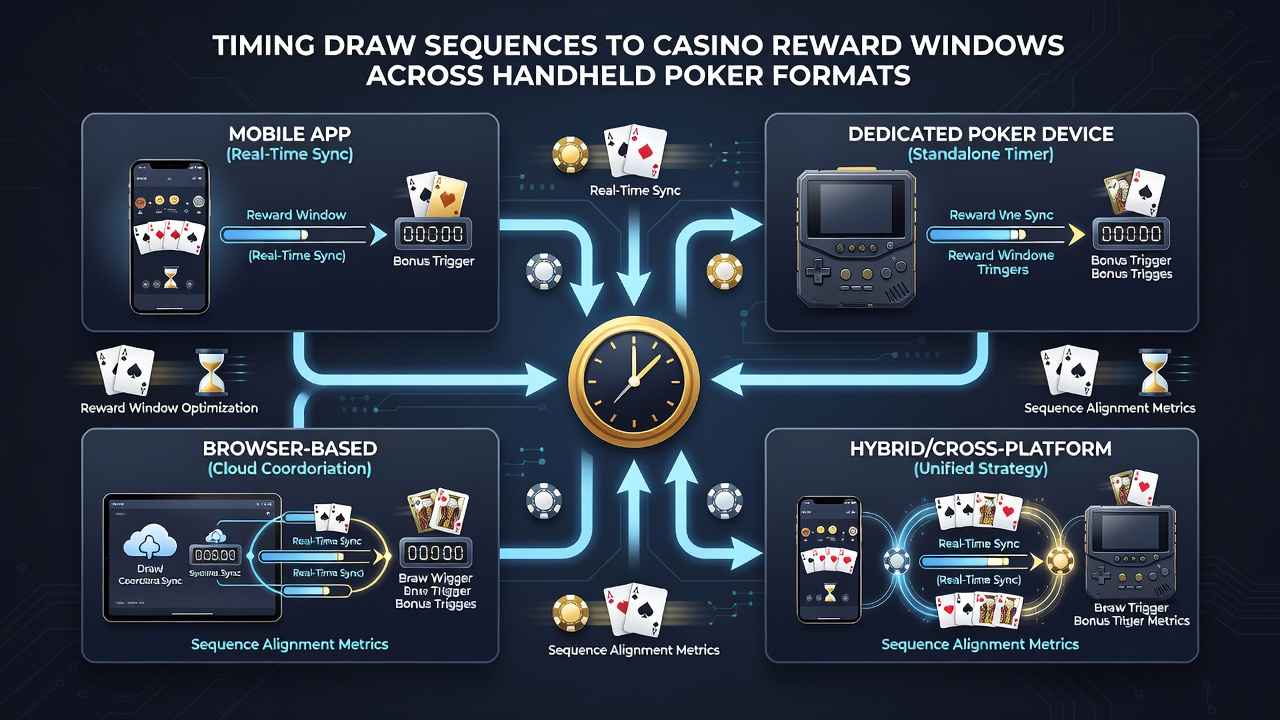 Synchronisation von Draw-Sequenzen mit mobilen Casino-Belohnungen
