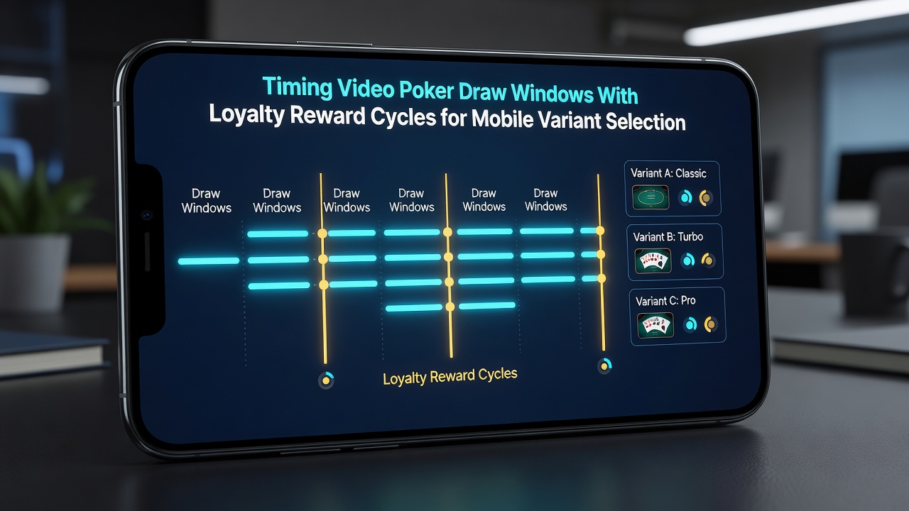 Mobile Video-Poker-App mit Loyalty-Reward-Zyklen und Draw-Timing-Übersicht